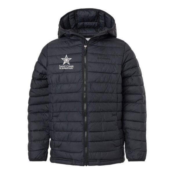 Youth Powder Lite II Hooded Jacket - Embroidered Logo Thumbnail