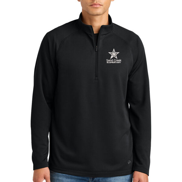 New Era Stand Out 1/4 Zip - Embroidered Logo Thumbnail