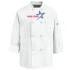 Eight Knot Button Chef Coat with Thermometer Pocket Thumbnail