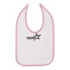 Infant Contrast Trim Premium Jersey Bib Thumbnail