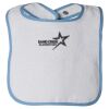 Infant Contrast Trim Terry Bib Thumbnail