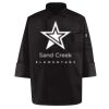 Black Knot Button Chef Coat Thumbnail